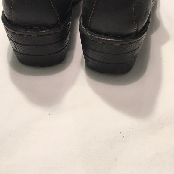 Born Black Leather Shoes Sz 8.5 - Picture 4 of 7